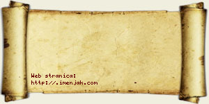 Kristina Radojković vizit kartica